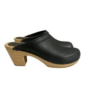 NO.6 Clogs High Heel in Black Womens Size 42 / US 12